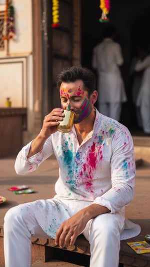 After Holi Sip template preview