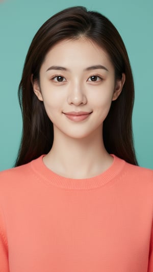 Bold Color Backdrop Brand Headshot for Social Profiles template preview