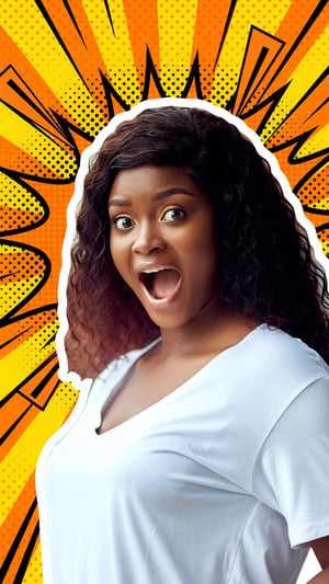 Extreme Disbelief Jaw Drop Thumbnail template preview