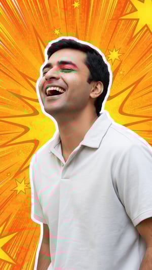 Hysterical Laughter Tears of Joy Thumbnail template preview