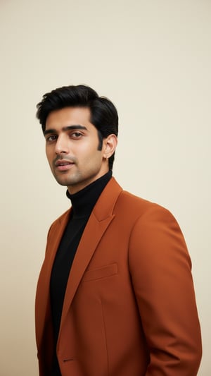 Magazine Cover High-End Editorial Portrait template preview