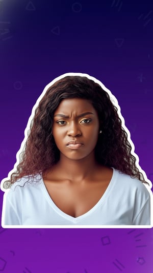 Skeptical Squinting Thumbnail template preview