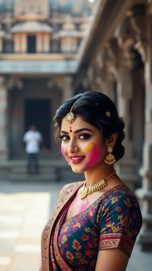 Temple Smile Portrait template preview