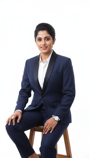 Navy Suit Studio Portrait | Professional Headshot template preview