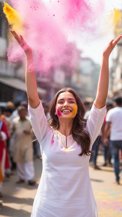 Gulal Toss Joy - AI transformation template