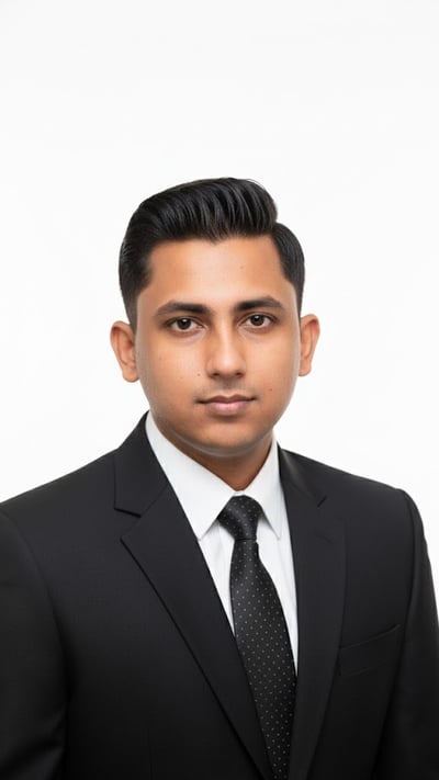 Professional Headshot | Formal Attire - AI transformation template