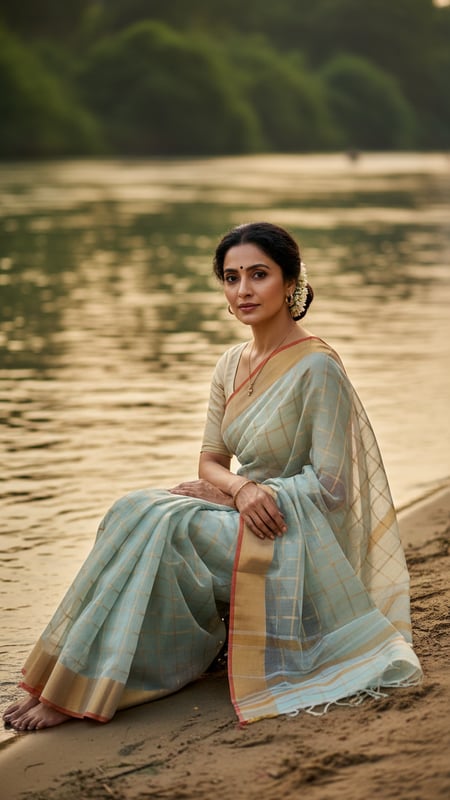 View Kota Doria Saree by Riverbank full size Kota Doria Saree by Riverbank template preview