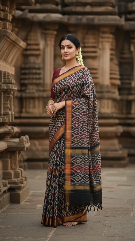 View Pasapalli Saree at Indian Heritage Monument full size Pasapalli Saree at Indian Heritage Monument template preview