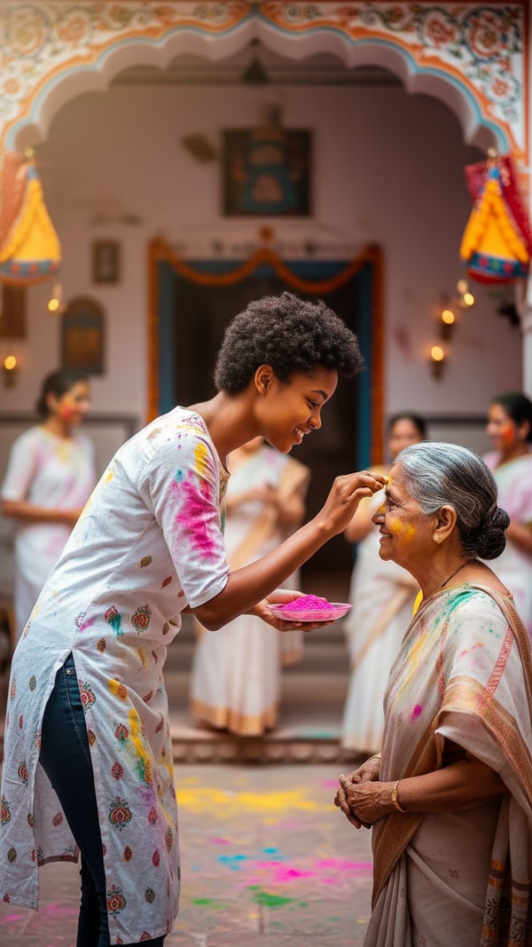 Family Tilak - AI transformation template example