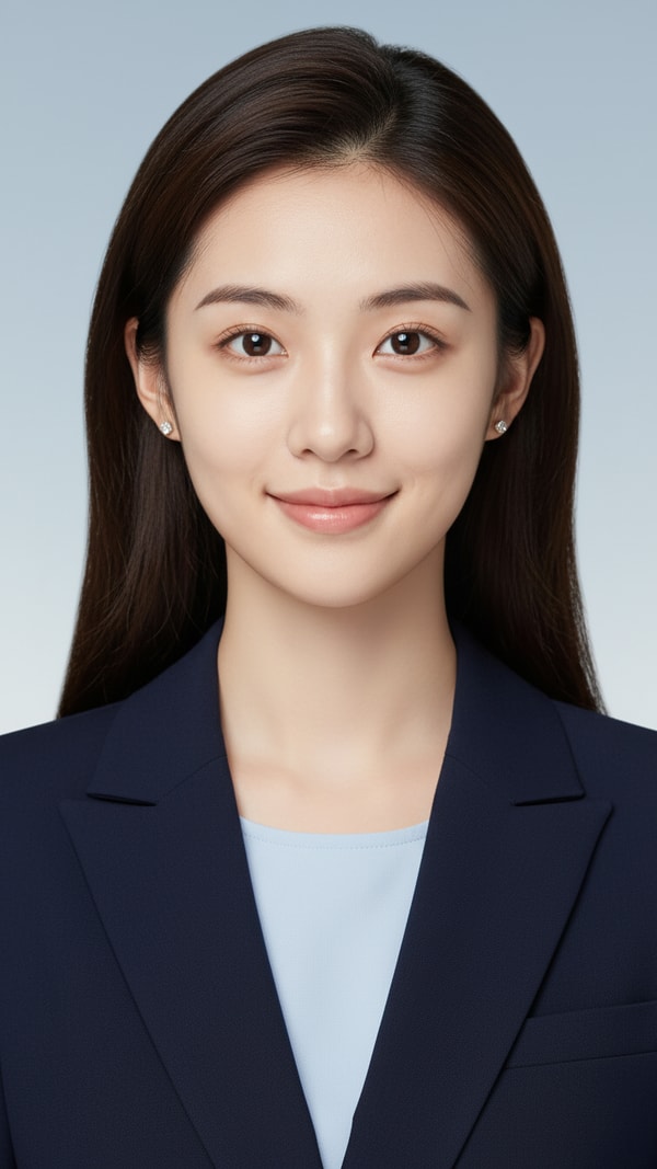 LinkedIn Modern Professional Headshot - AI transformation template example