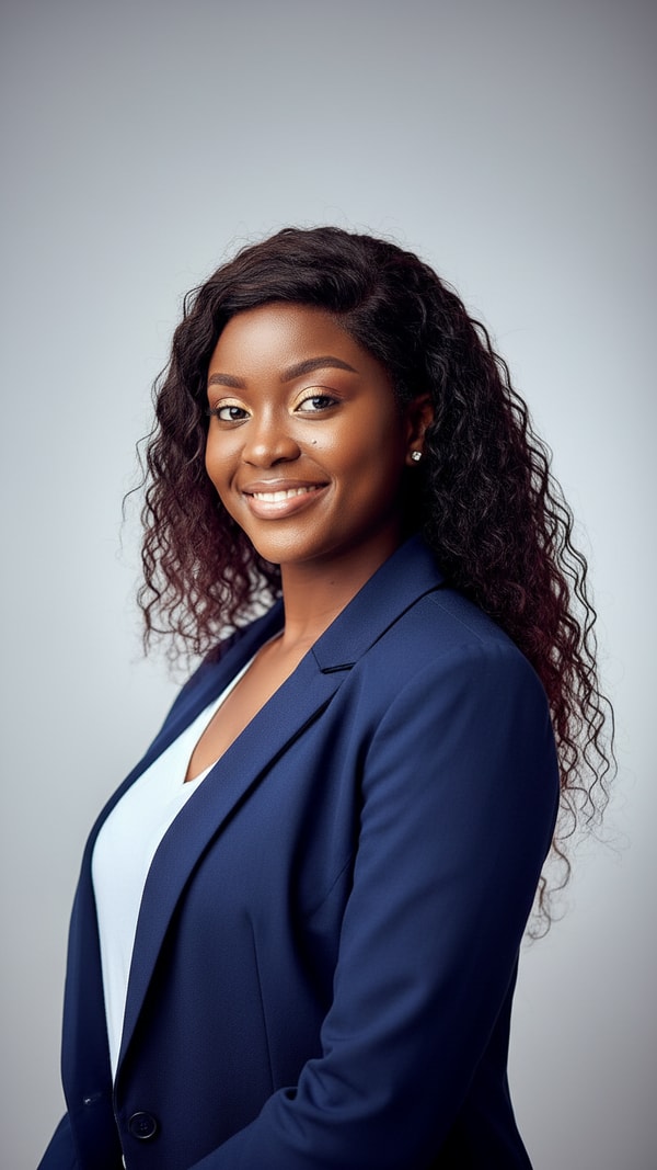 Universal Photorealistic Identity-Preserving Headshot - AI transformation template example