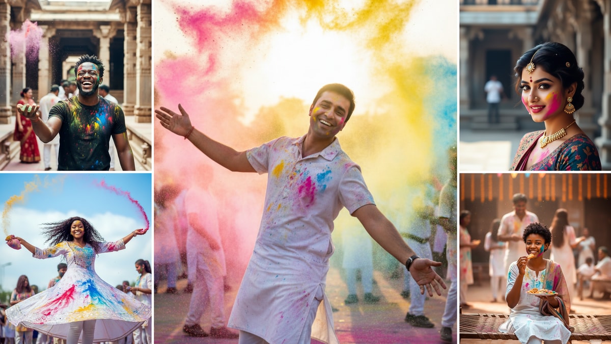 Indian Festival Celebration - AI transformation templates