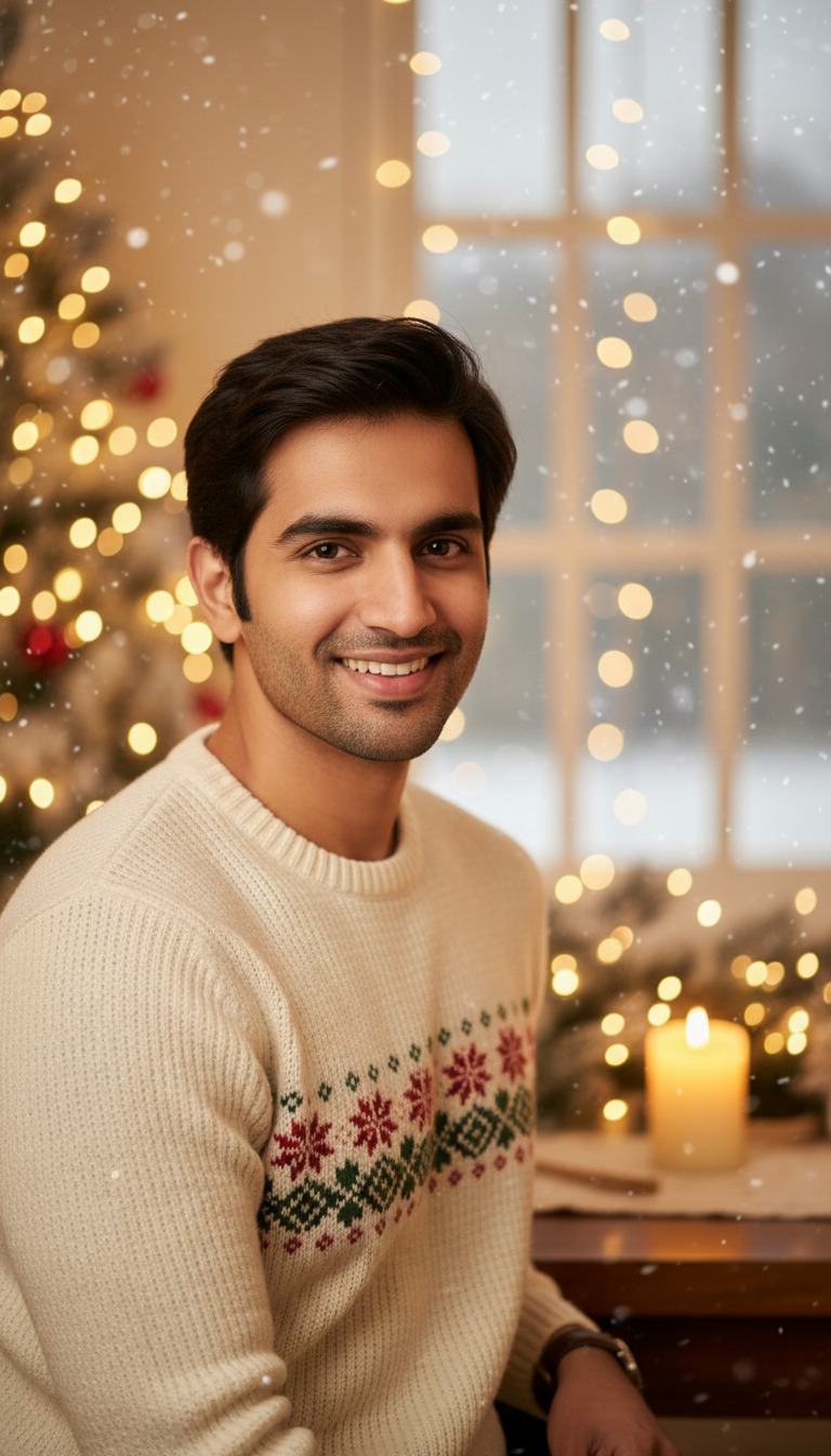 View Christmas Cookie Joy - AI transformation template example full size Christmas Cookie Joy - AI transformation template example