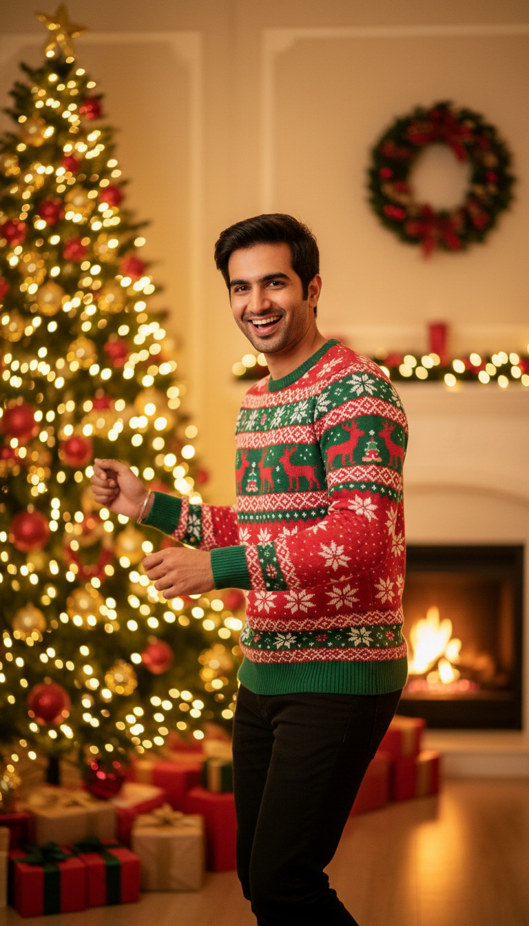 View Christmas Tree Dance - AI transformation template example full size Christmas Tree Dance - AI transformation template example