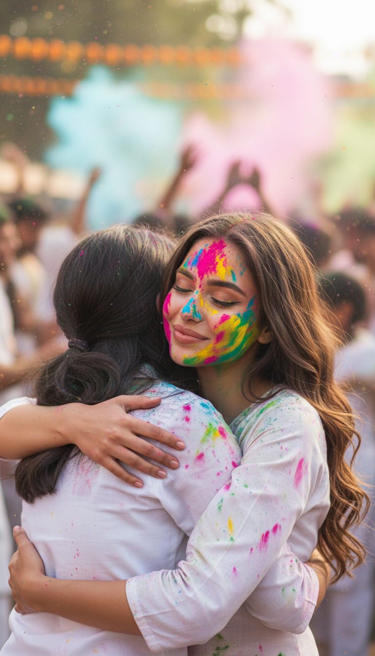 View Color Hug Moment - AI transformation template example full size Color Hug Moment - AI transformation template example