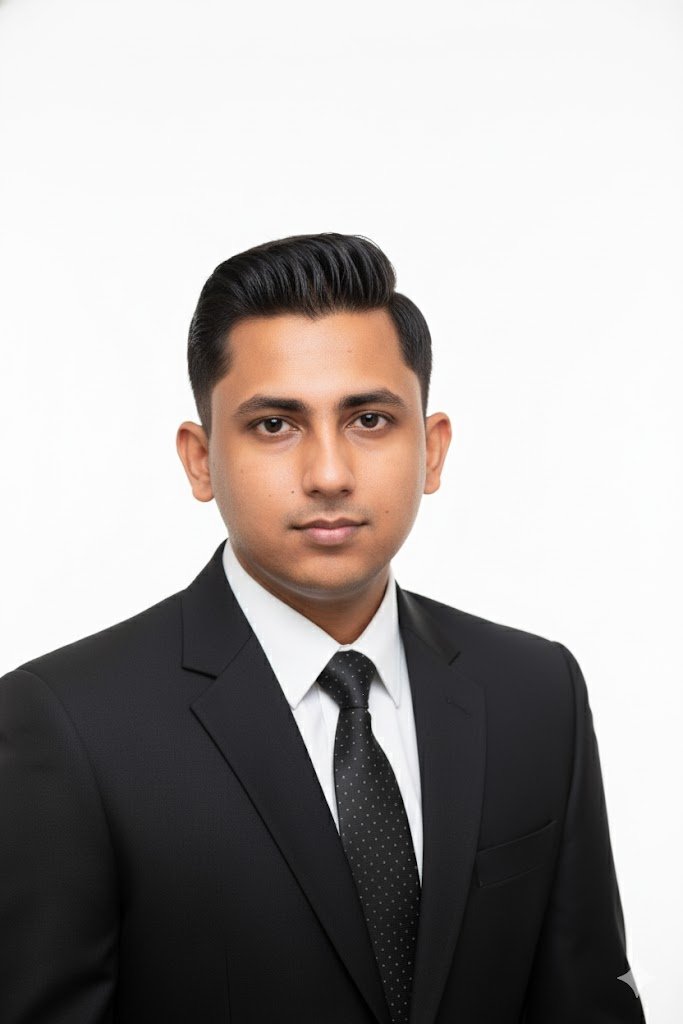 Professional Headshot | Formal Attire - AI transformation template example