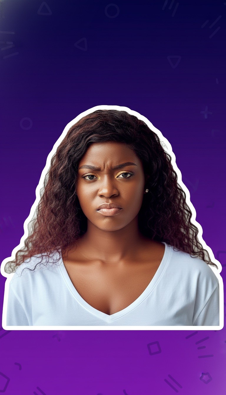 Skeptical Squinting Thumbnail - AI transformation template example