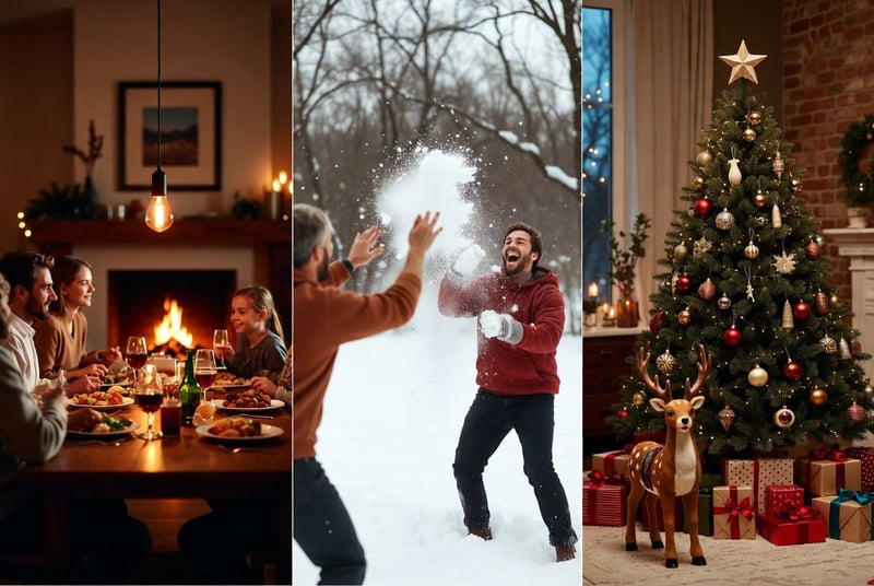 Christmas Photography - AI image transformation templates