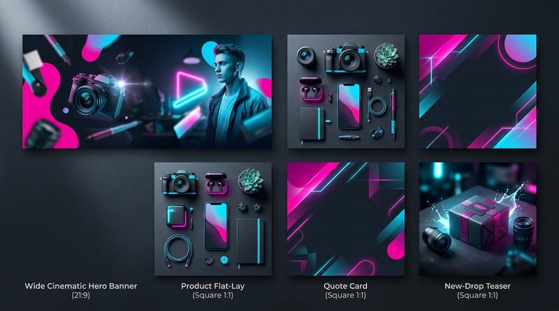 AI Instagram Post Generator - AI image transformation templates